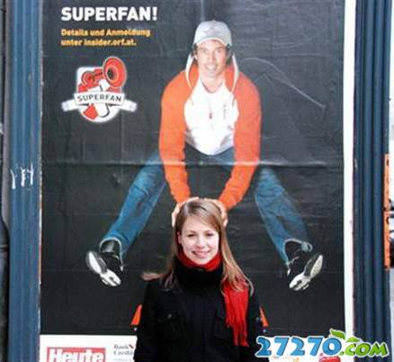 囧图：惊爆眼球的借位摄影