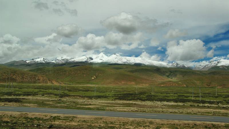 唯美山川田野风景图片