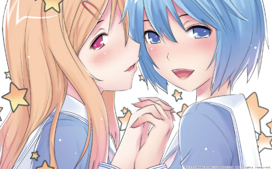 动漫长发美女泳装图片