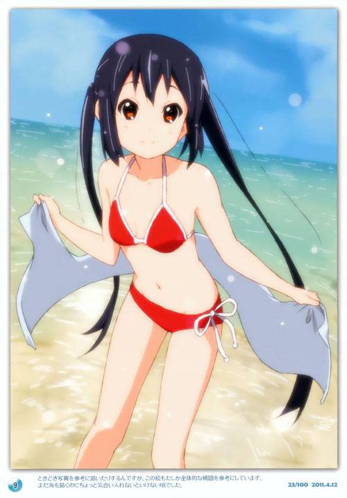 萌系小美女泳装迷人图集