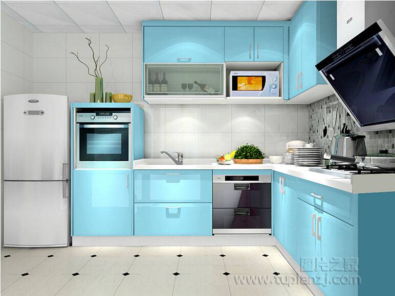 现代厨房装修风格实用宽敞