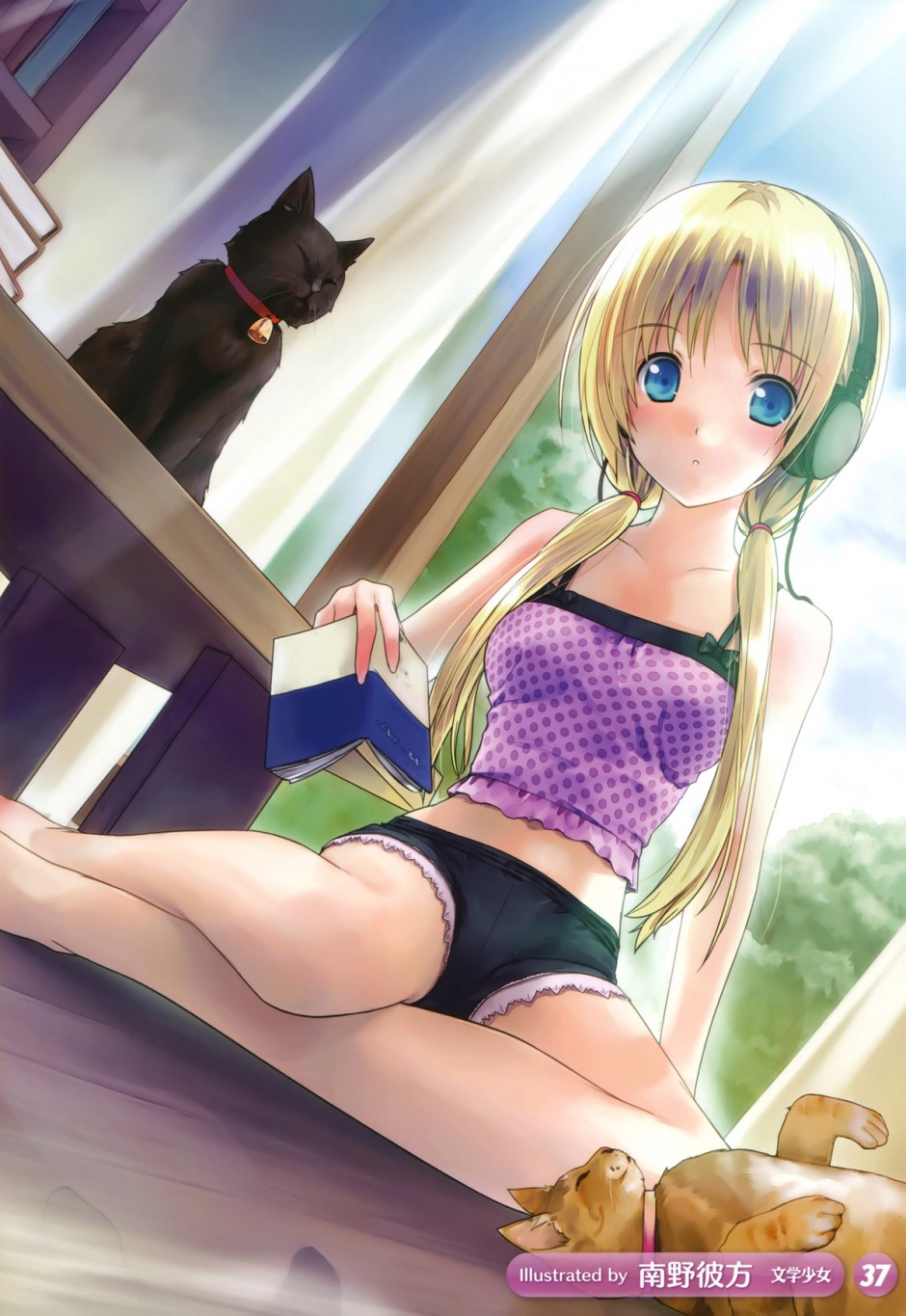 精美动漫美少女原画创作