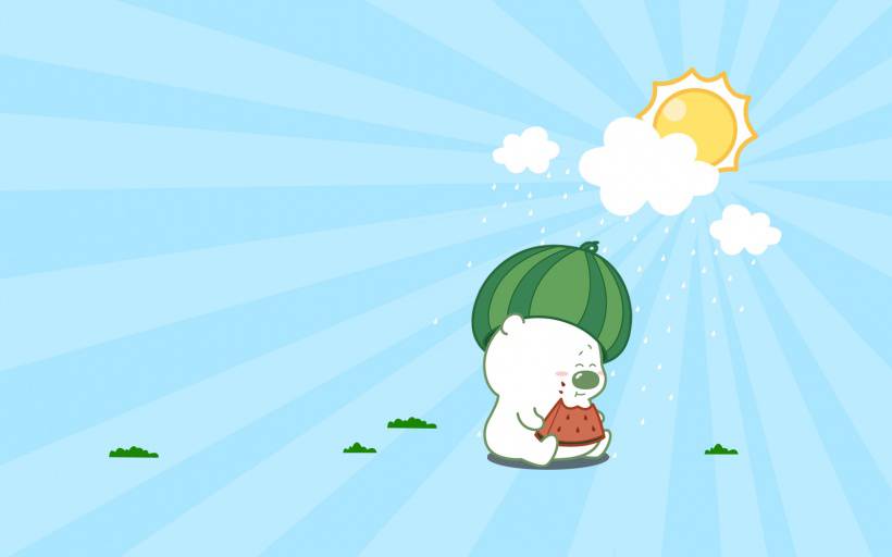 可爱的胖胖小囧熊高清电脑壁纸