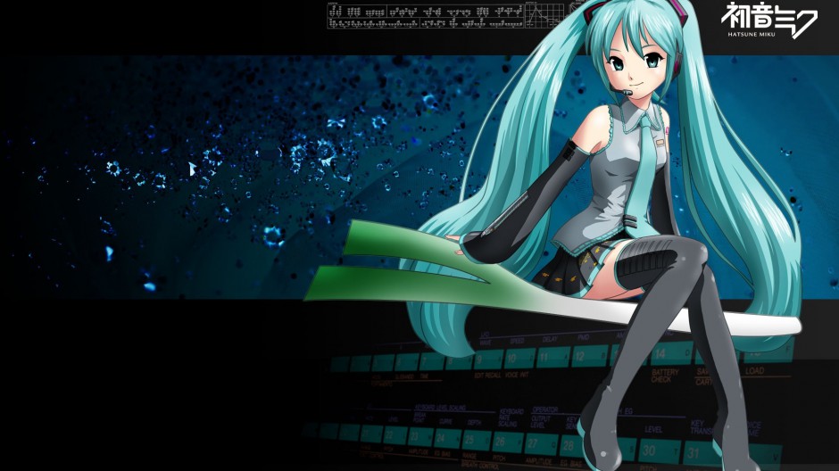 高清初音未来桌面壁纸