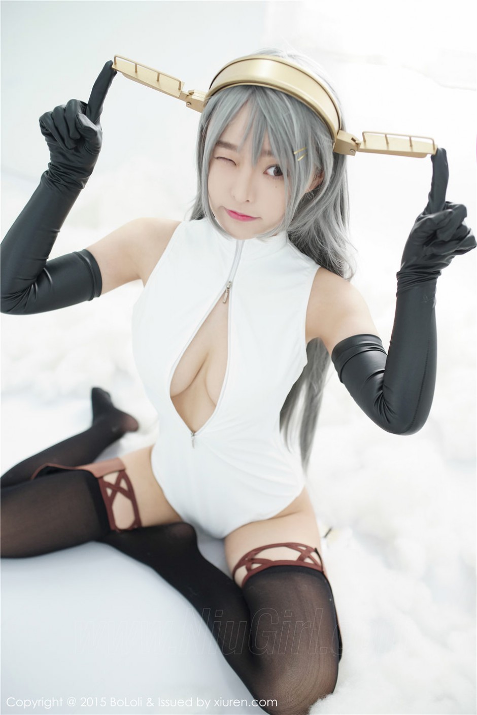 爆乳美女柳侑绮诱惑高清cosplay图片