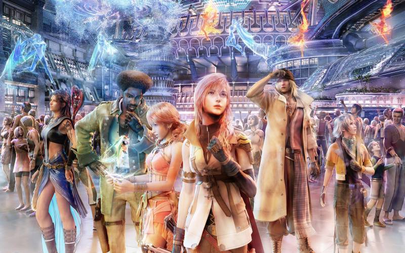 最畅销的系列电子游戏《最终幻想》高清图