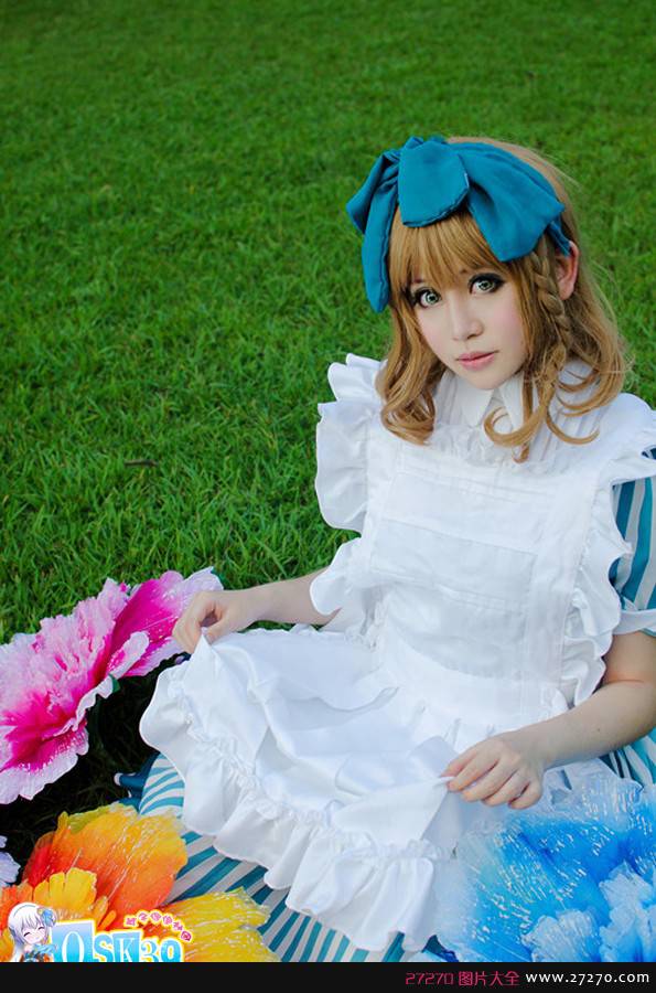 唯美《失忆症女主冥土的国》迷人cosplay图片