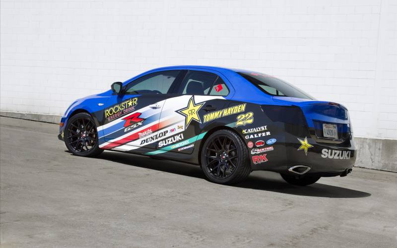 穿上了战袍的铃木凯泽西Apex概念车图片