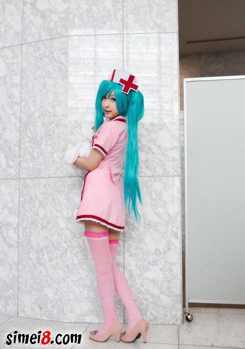 超萌的真人cosplay初音图片