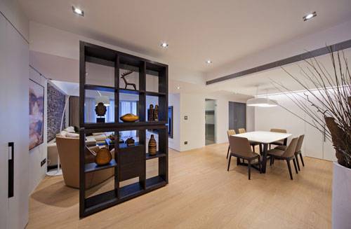 现代小户型温馨家居风格设计效果图