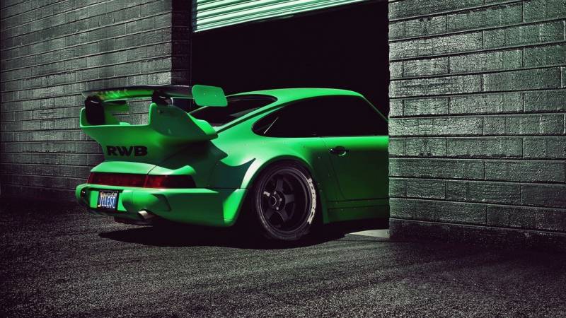 保时捷重型超跑创意车展秀