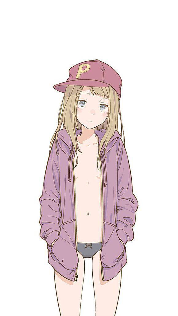 卡通女生图片唯美俏皮
