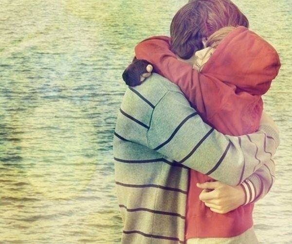 甜蜜拥抱唯美意境高清美图