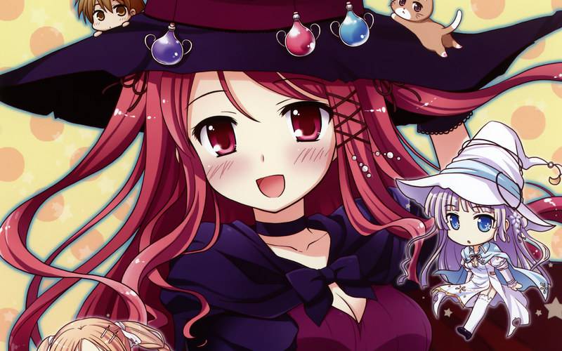 《魔女的花园》动漫美女高清图片