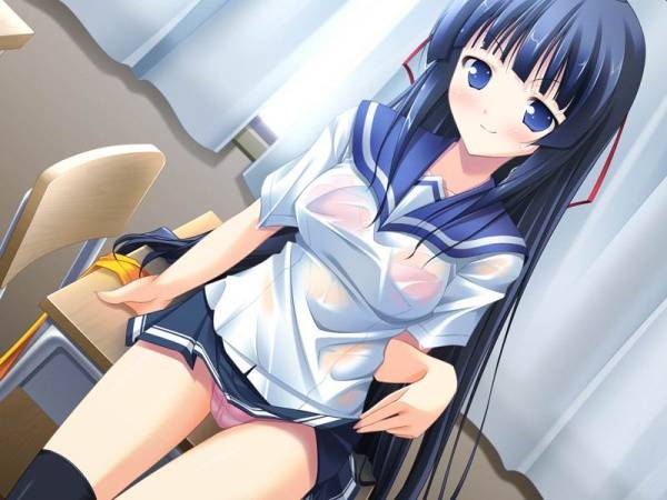 动漫二次元美女图片极致湿身诱惑