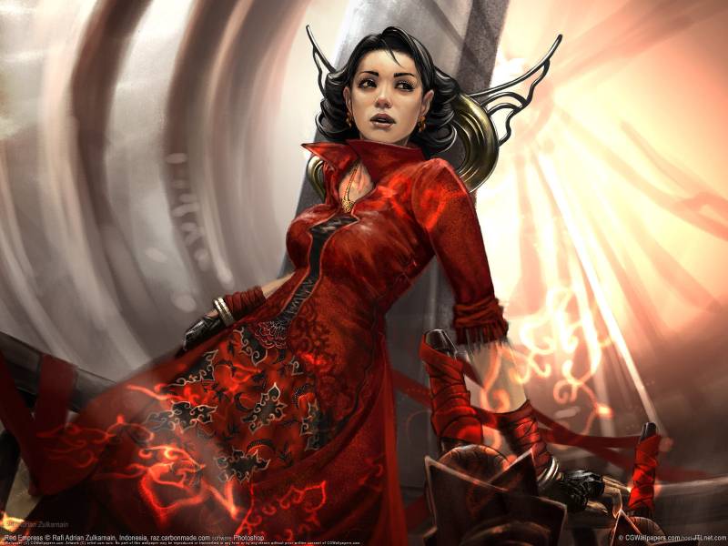 性感美女游戏角色高清壁纸大全