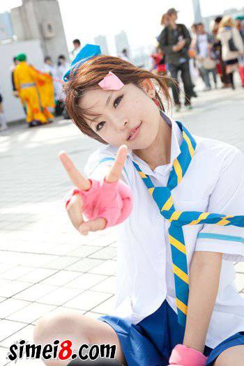 一骑当千赵云cos图 俏皮可爱