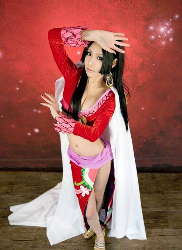 长腿美胸少女Cosplay女版帝汉库克