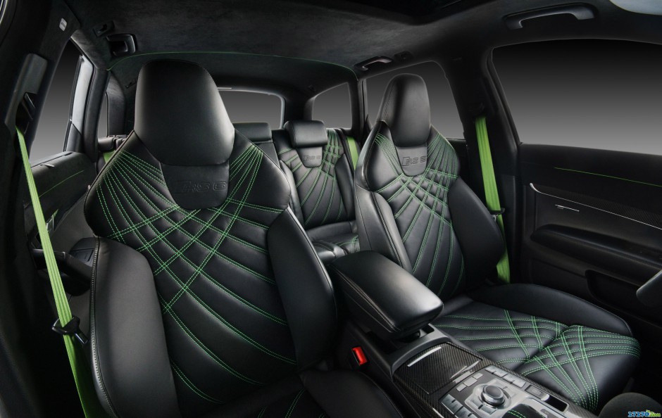 荧光绿外观 欧迪RS6