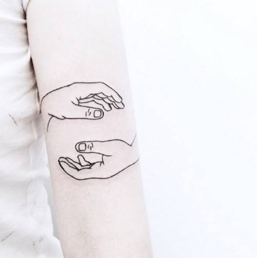 精美简单的手腕纹身图案