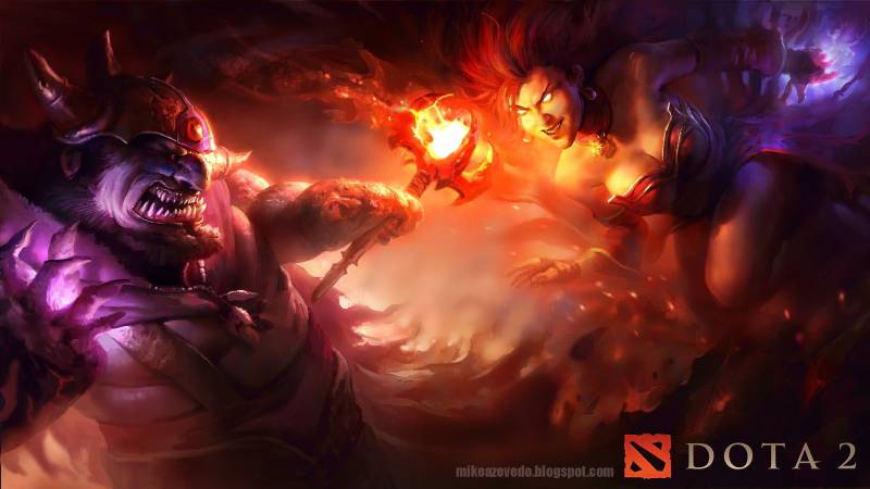 经典网游《DOTA 2》高清游戏人物图片