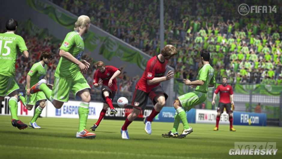 《FIFA 14》精彩游戏高清截图