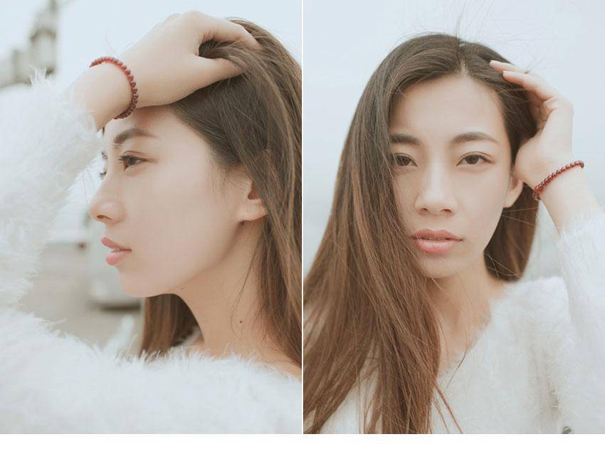 长发清纯美少女清新自然写真