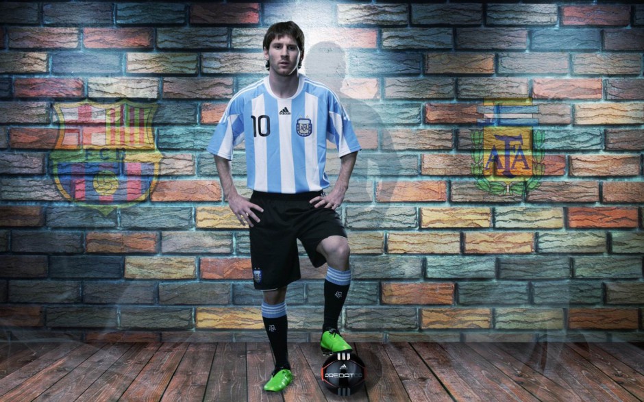 2014世界杯梅西高清电脑壁纸
