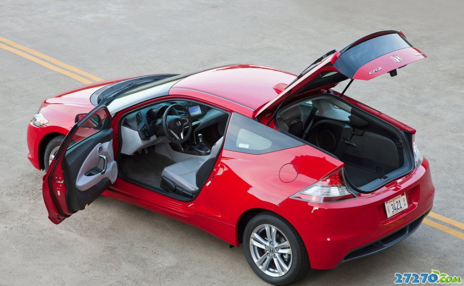 再掀环保主义大旗 2012款本田CR-Z