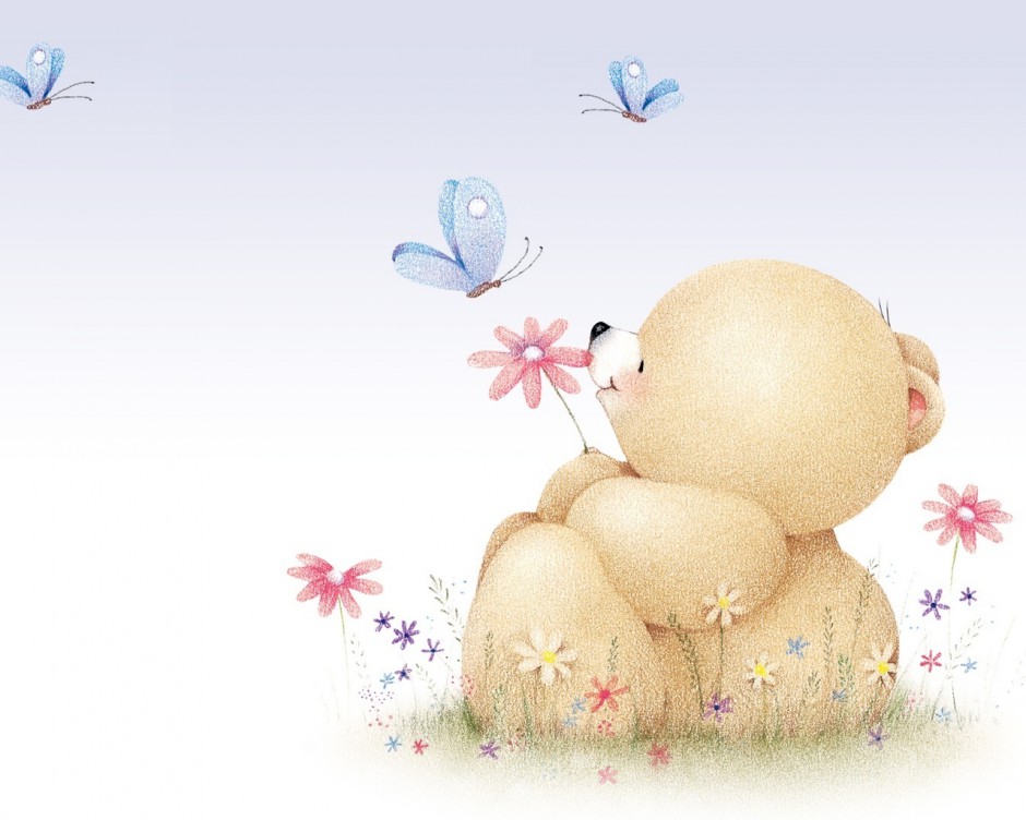 泰迪熊精美可爱动漫图片