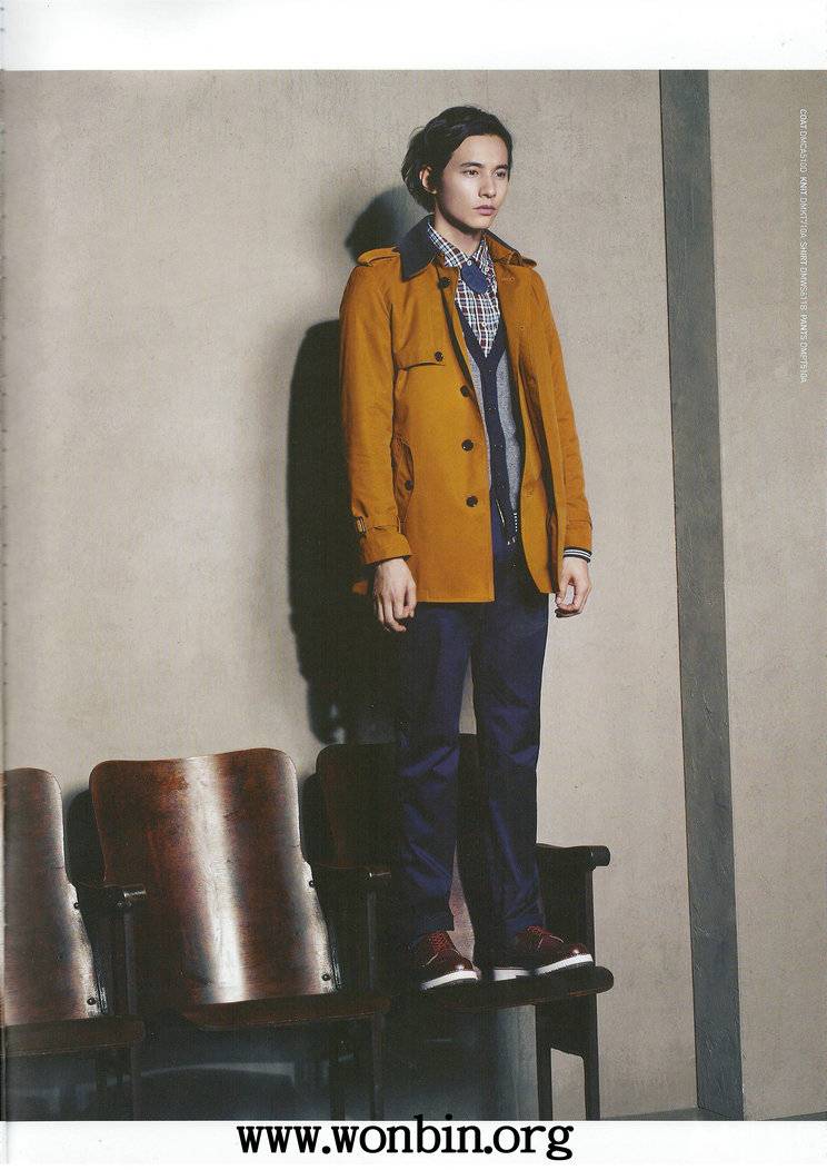 元斌秋冬服装搭配写真图片
