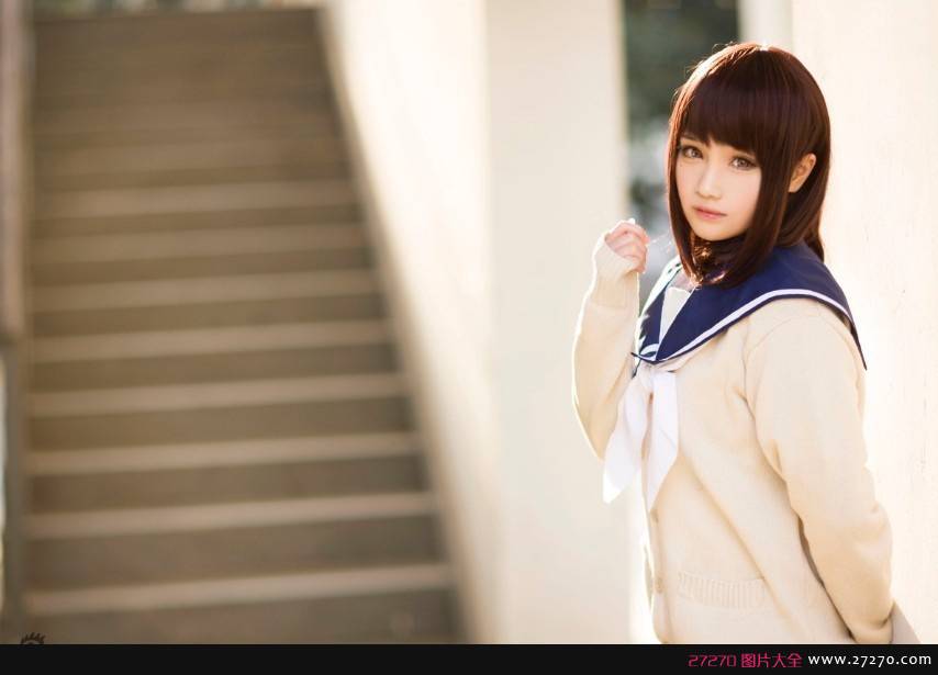 千夜未来95后超萌妹子Cosplay图片