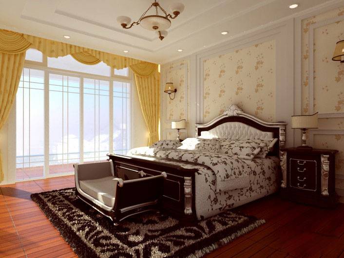 卧室欧式装修效果图低调奢华