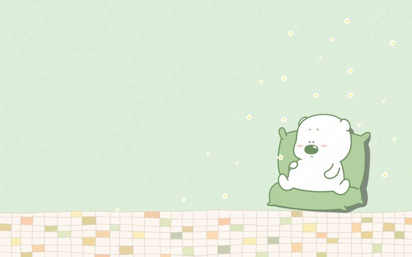 可爱的胖胖小囧熊高清电脑壁纸