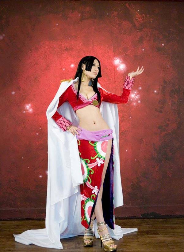 长腿美胸少女Cosplay女版帝汉库克