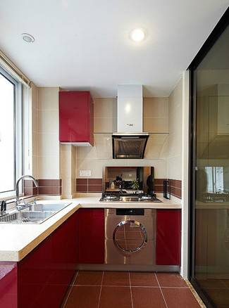 小户型厨房简约装修效果图温馨舒适