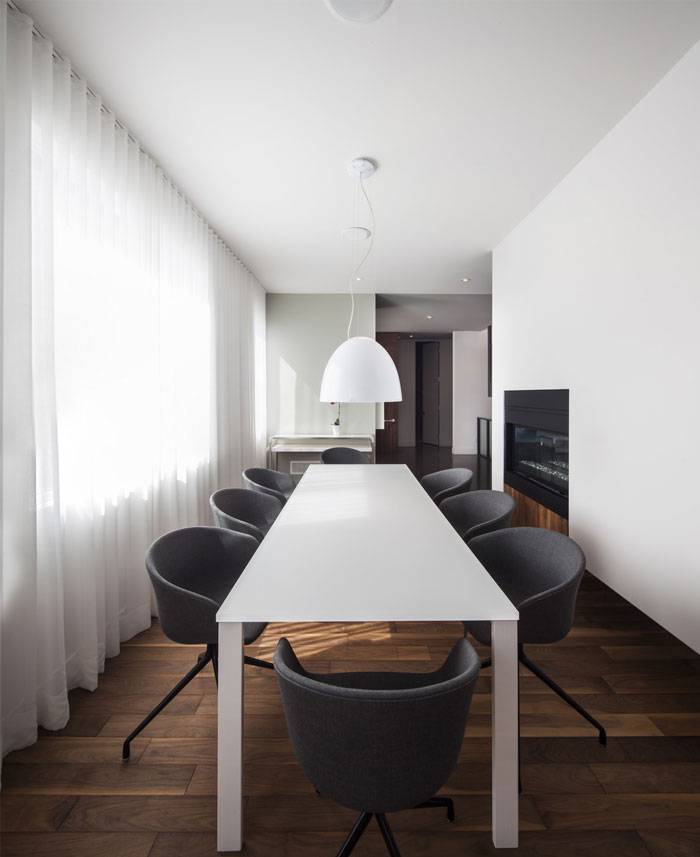 标准美式极简复式公寓装修效果图