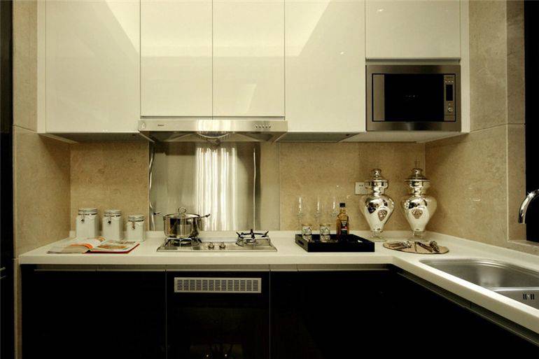 小户型厨房现代简约装修设计效果图