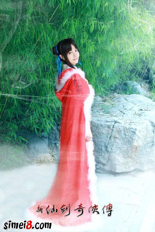 花千骨cosplay妆容图 妩媚迷人