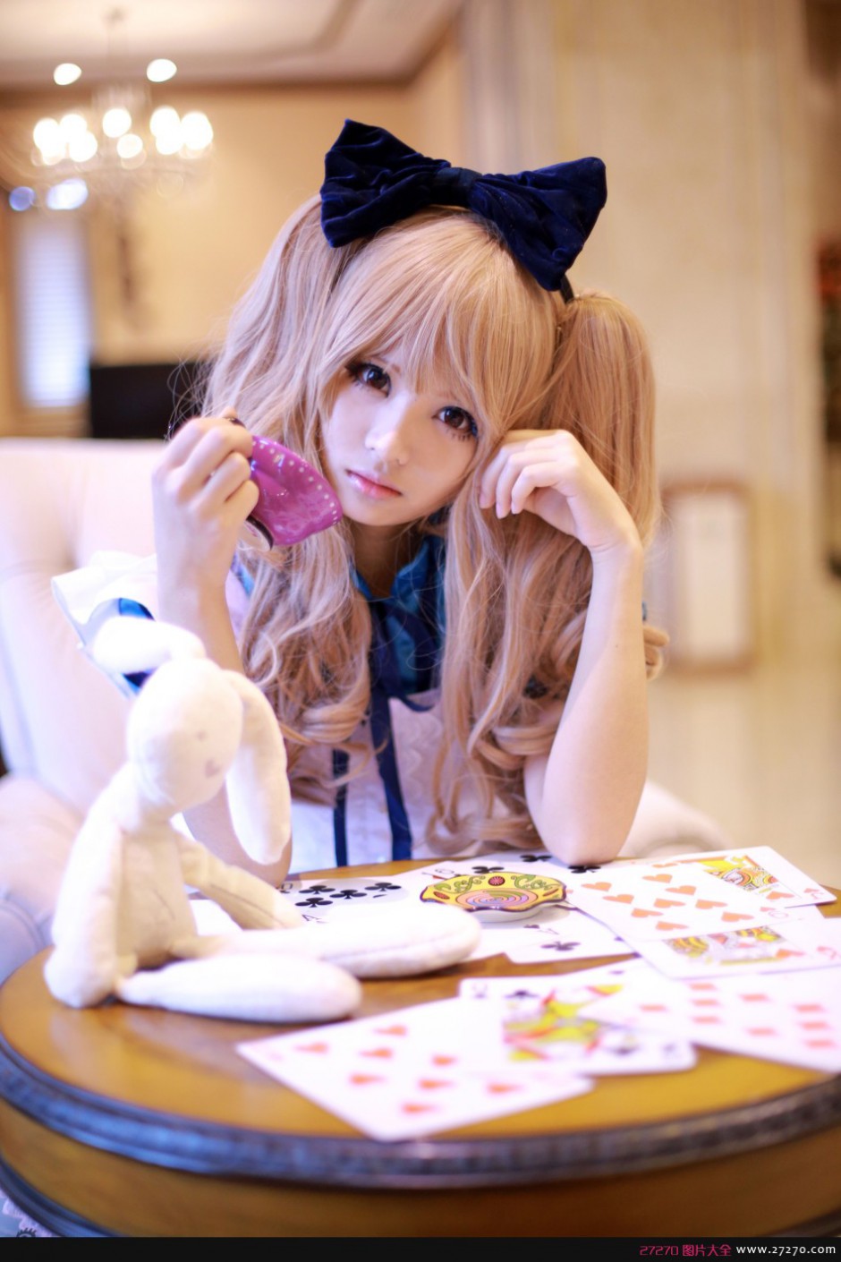 Ako爱丽丝梦游仙境精彩cosplay图片