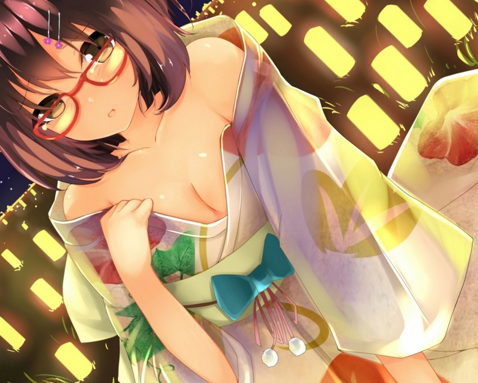 ps手绘动漫栗山未来精彩图片