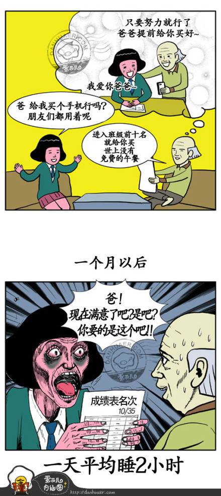 邪恶漫画爆笑囧图第259刊：师傅打扮后的秘密