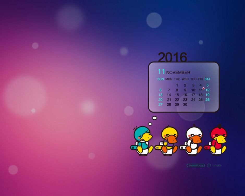 可爱卡通动漫鸭嘴兽男孩图片桌面