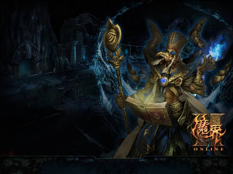 网络游戏《魔界2》暗黑风格画面