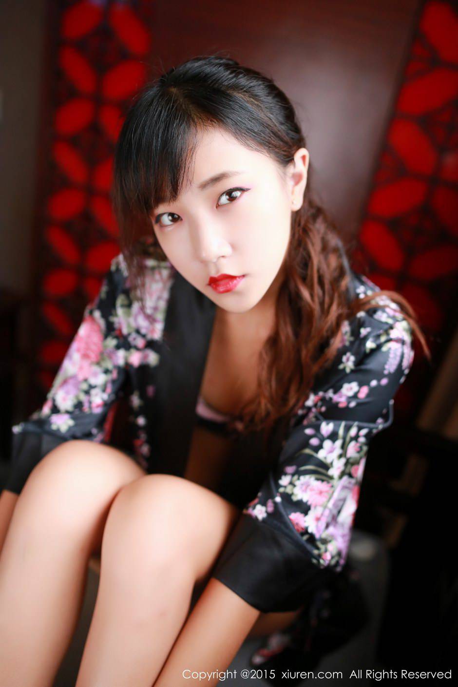秀人网清纯女孩徐畅甜美迷人写真照