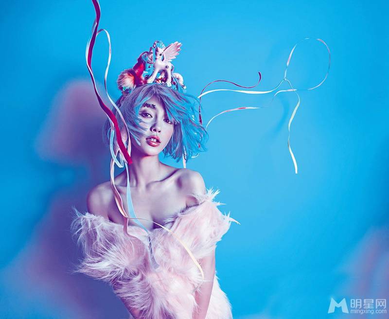 Angelababy变身个性叛逆少女组图