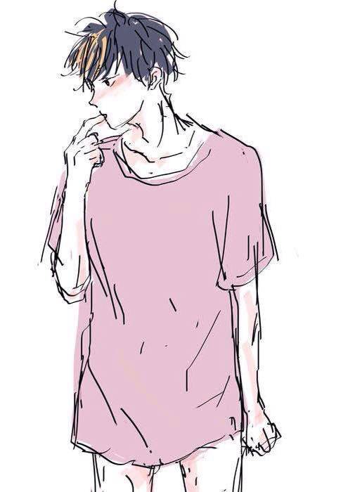 卡通健壮男生图片素材唯美