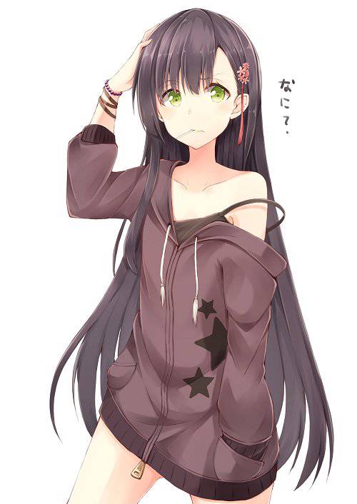 韩国清纯长发卡通女生图片大全