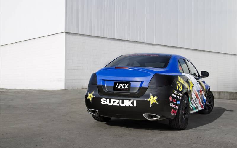 穿上了战袍的铃木凯泽西Apex概念车图片