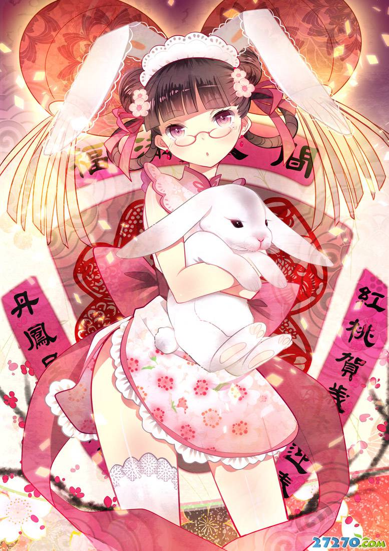 经典动漫中的超萌兔兔美少女